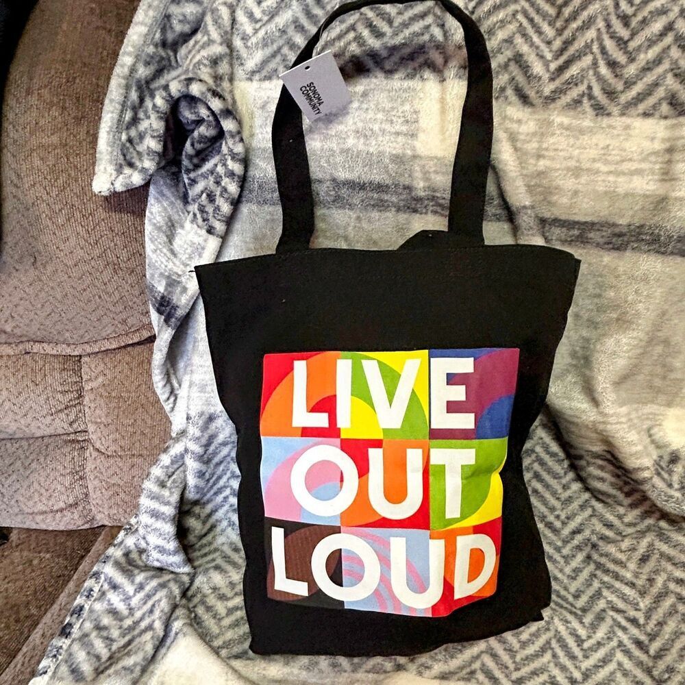 Sonoma Community Tote Bag, 100% Cotton, NWT